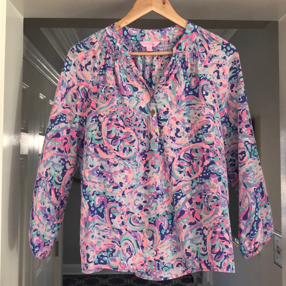 Lilly Pulitzer Tops - Lilly Pulitzer Elsa XS